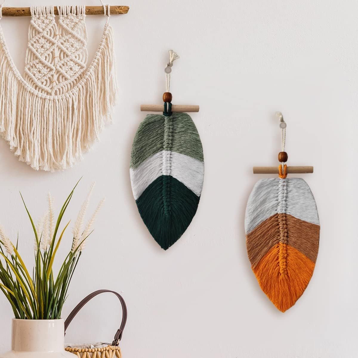 Leaf Wall Hanging Decor Set