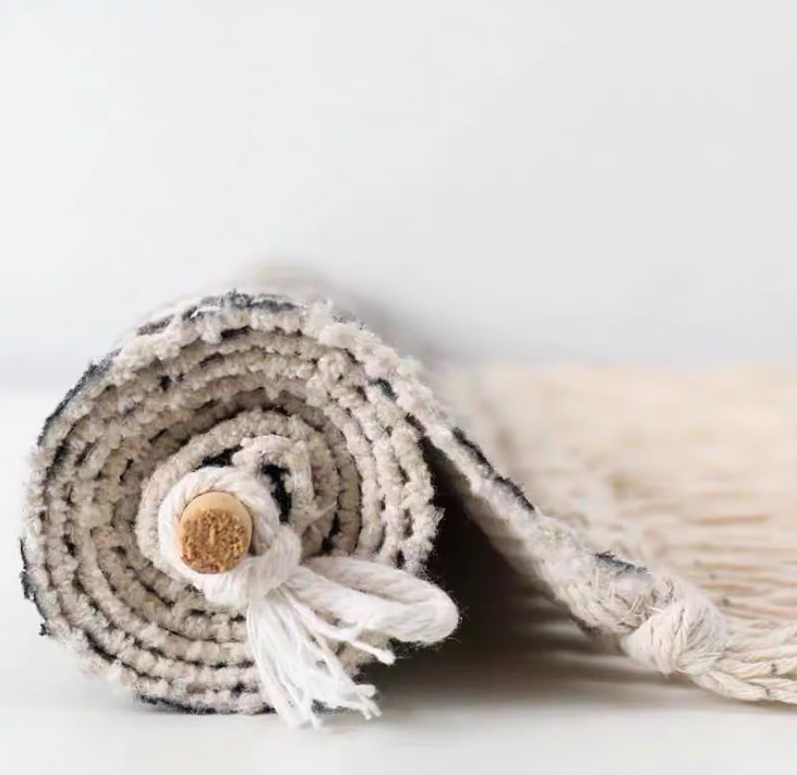 Cotton Abstract Geometric Wall Hanging Decor - Image 2
