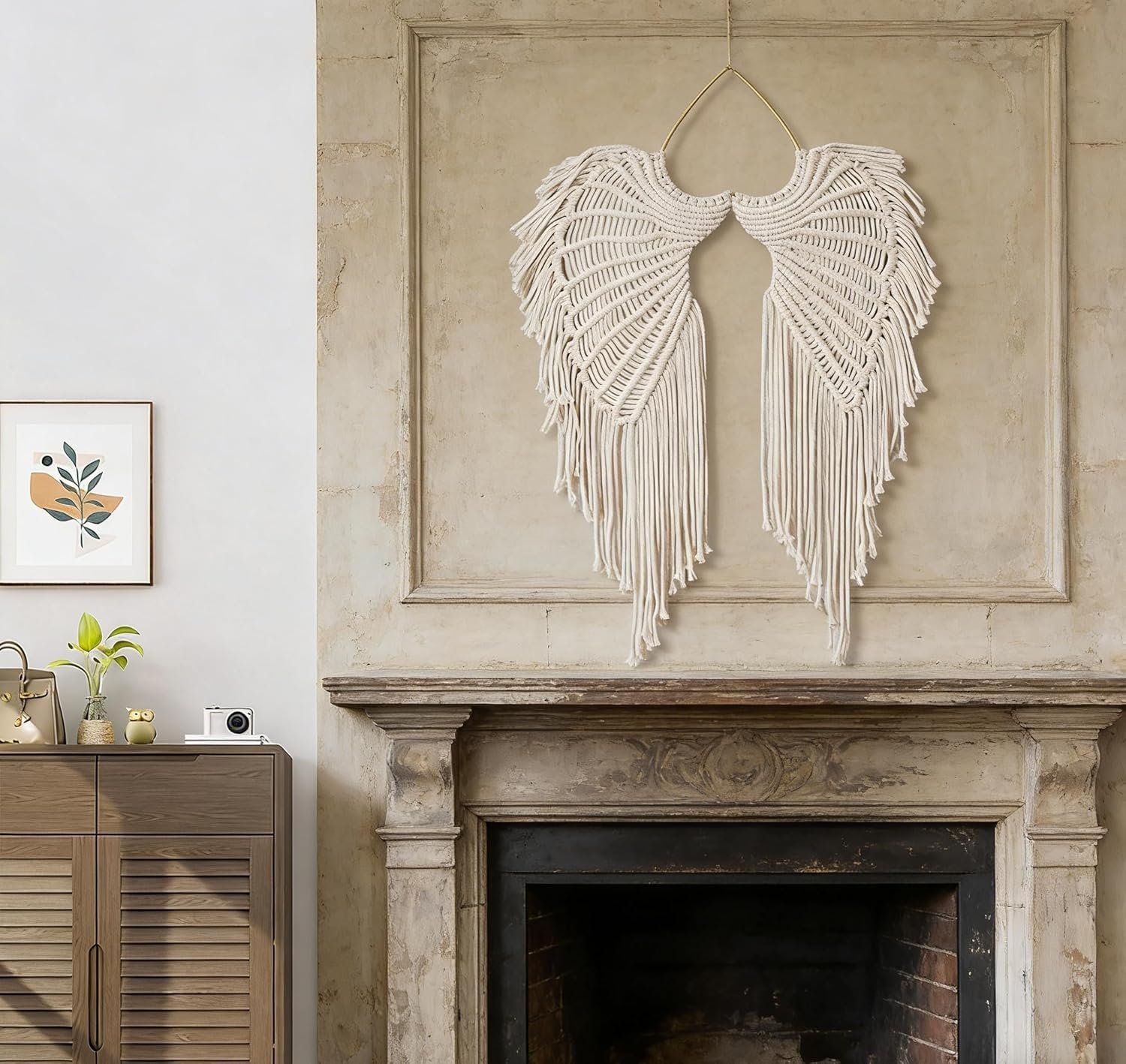 Angel Wings Wall Hanging Decor - Image 2
