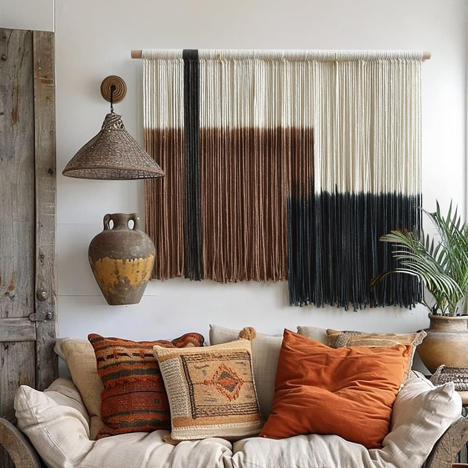 Decorative Fiber Wall Hanging Decor - Image 2