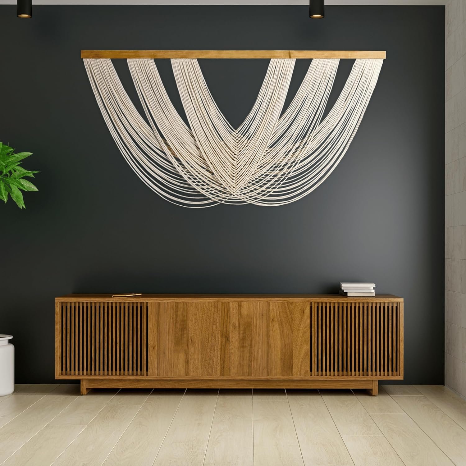 Extra Large Yarn Wall Hanging Decor - Image 2
